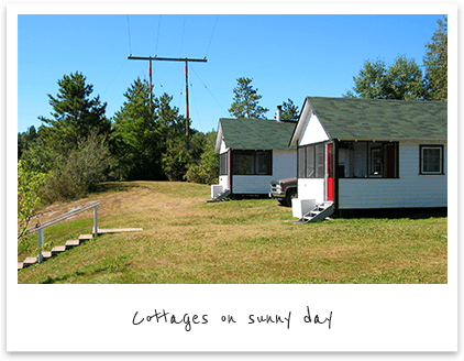 Frog Rapids Camp cottages
