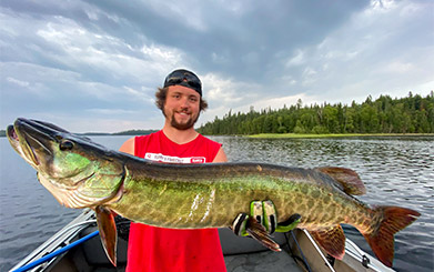 Frog Rapids Camp Northern Pike fishing on Lac Seul